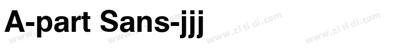 A-part Sans字体转换